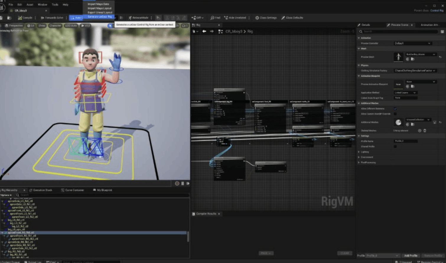 Autodesk Maya 的开源绑定工具 mGear 5.0 已发布！与 Unreal Engine 的桥接插件也正式发布-哈雷超星会员空间